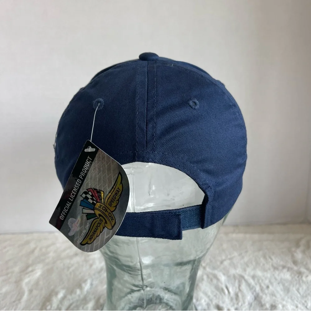 New Indianapolis Speedway Navy Cap 100% Cotton